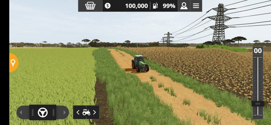 Jogo de trator Jogo de fazenda real versão móvel andróide iOS apk