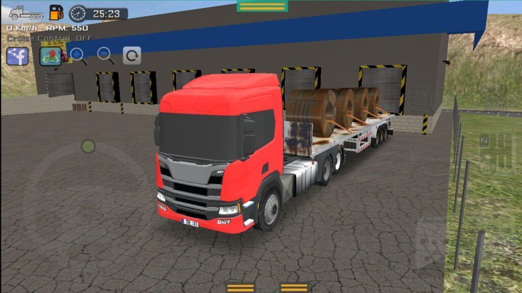 NOVO JOGO DE CAMINHÃO PARA CELULAR - GBD Mercedes Truck Simulator 