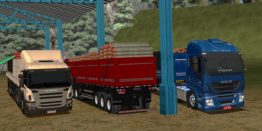 Grand Truck Simulator - Caminhão Arqueado e Tunado 
